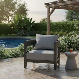 Coronado Deep Seating Aluminum Armchair