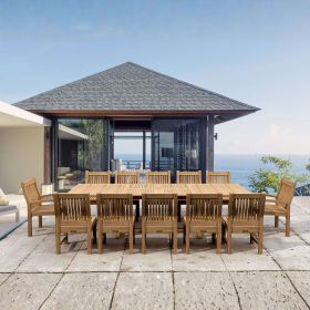 Valencia Sahara 13-Piece Rectangular Dining Set