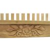50" Round Rose Bench
