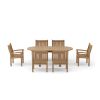 Bahama Sahara 7-Pieces 78" Oval Dining Set