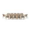 SET-367 13-pc Toscana Extension Dining Table Set
