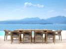 SET-368 11-pc Toscana Dining Table Set