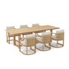 SET-223 7-pc Junus Dining Table Set