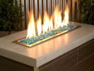 1/2" Azuria Fire Glass - 10 Lb Jar