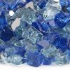 1/2" Bora Bora Reflective Fire Glass - 10 Lb Jar