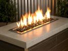 1/4" Black Reflective Fire Glass - 10 Lb Jar