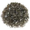 1/4" Bronze Reflective Fire Glass - 10 Lb Jar