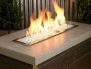 1/2" Clear Fire Glass - 10 Lb Jar