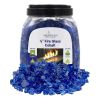 1/2" Cobalt Blue Fire Glass - 10 Lb Jar