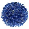 1/2" Cobalt Blue Reflective Fire Glass - 10 Lb Jar