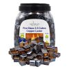 1/2" Copper Luster Cubes - 10 Lb Jar