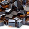 1/2" Copper Luster Cubes - 10 Lb Jar