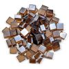 1/2" Copper Luster Cubes - 10 Lb Jar