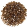 1/4" Copper Reflective Fire Glass - 10 Lb Jar