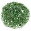 1/4" Evergreen Reflective Fire Glass - 10 Lb Jar