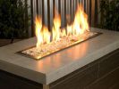 1/4" Gold Reflective Fire Glass - 10 Lb Jar