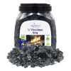 1/2" Gray Fire Glass - 10 Lb Jar