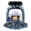 1/2" Maui Breeze Reflective Fire Glass - 10 Lb Jar