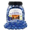 1/2" Pacific Blue Luster Cubes - 10 lb Jar