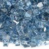 1/4" Pacific Blue Reflective Fire Glass - 10 Lb Jar