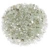 1/4" Platinum Reflective Fire Glass - 10 Lb Jar