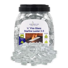 1/2" Starfire Luster Cubes - 10 Lb Jar