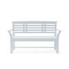 Sakura 2-Seater Teak Bench In White Finish