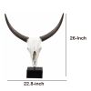 Wild & Beautiful Cow Skull, Resin