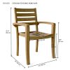Catalina Stackable Armchair (Fully Built & 4 pcs in a box)