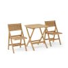 Windsor 3-pieces Square Bistro Set