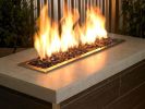Dark Blue Recycled Fire Pit Glass - Medium - 10 Lb Jar