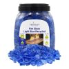 Light Blue Recycled Fire Pit Glass - Medium - 10Lb Jar