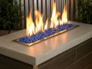 Turquoise Recycled Fire Pit Glass - Medium - 10 Lb Jar