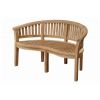 Curve 3 Seater Bench Extra Thick Wood