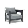 Coronado Deep Seating Aluminum Armchair