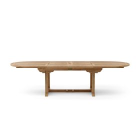 Bahama 117" Oval Extension Table w/ Double Extensions