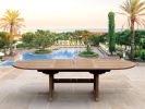 Sahara Dining Side Chair 9-Pieces Oval Dining Set
