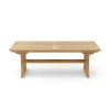 Sahara 126" Rectangular Double Ext. Table