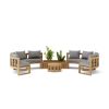SET-809 Circular Modular Deep Seating Set