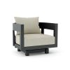 Coronado Aluminum Swivel Armchair