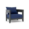 Coronado Deep Seating Aluminum Armchair