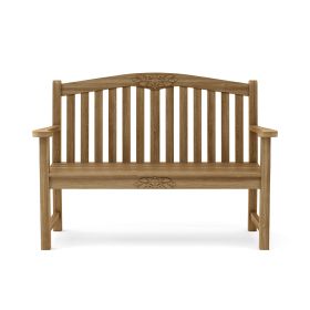 50" Round Rose Bench