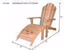 Adirondack With Ottoman