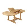 Bahama Sahara 9-Pieces 87" Oval Dining Set