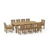 SET-319 11-pc Chelsea Rectangular Dining Table Set