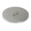 22" Round Stainless Steel Drop-In Pan Cover