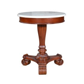 Bella Side Table w/ Marble Top