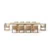 SET-224 11-pc Junus Extension Dining Table Set