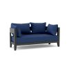 Coronado Deep Seating Aluminum Loveseat