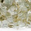 1/2" Gold Reflective Fire Glass - 10 Lb Jar